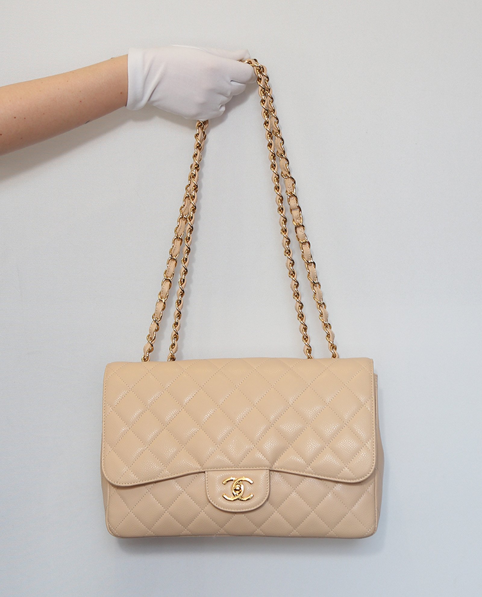 Chanel single online flap